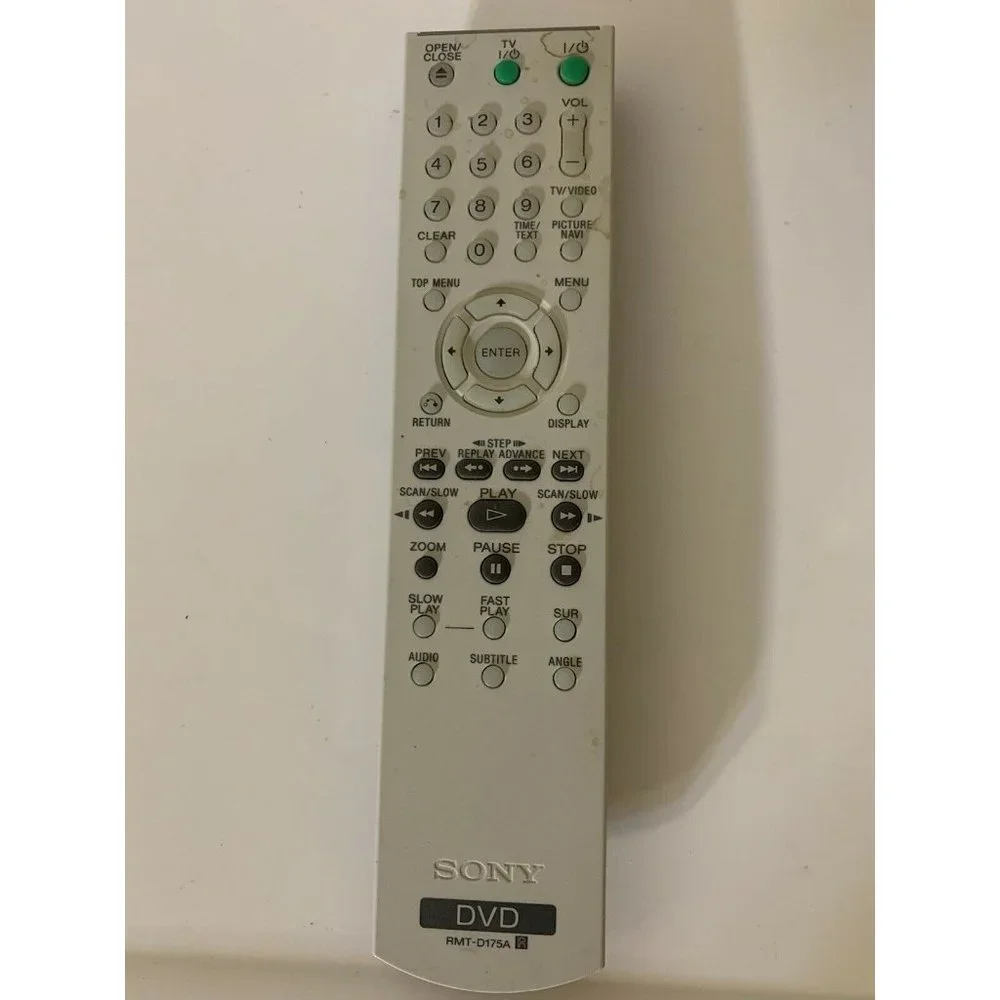 Mint Genuine Original OEM Sony DVD‎ RMT-D175A Remote Control